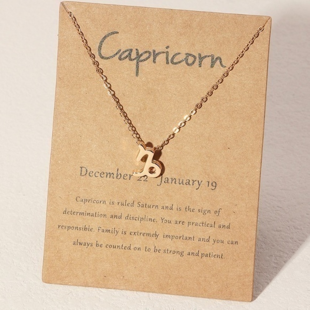Capricorn Necklace